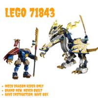 Lego Ninjago - Mech Dragon Rider Build only - Set 71843 - No Minifigures