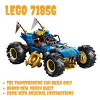 Lego Ninjago - Transforming Car Build only - Set 71856 - NO MINIFIGURES