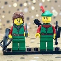 LEGO Medieval Minifigures : Castle - Male and Female Archers