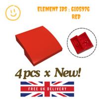 LEGO Parts - 4pcs x 15068 - Slope Curved 2 x 2 x 2/3 - SELECT COLOUR