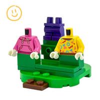 LEGO Animal Crossing - Rack of clothing ( 1 pair of trousers, 2 sweaters ) 77055