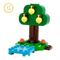 LEGO Animal Crossing - Peach Tree and Pond from set 77055