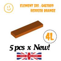 LEGO Part : 5pcs x 2431 - Tile 1 x 4 with Groove - SELECT COLOUR