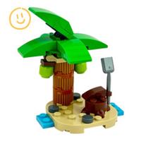 LEGO Animal Crossing - Palm Tree , Acorn & Grab a shovel - part from set 77048