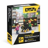 Blockz BST-000670 Fresh Department Set Building Brick Model 80pcs