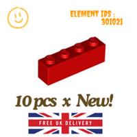 LEGO Part : 10 pcs x 3010 - Brick 1 x 4 - SELECT COLOUR