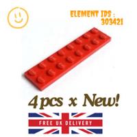 LEGO Part : 4 pcs x 3034 - Plate 2 x 8 - SELECT COLOUR