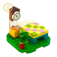 LEGO Animal Crossing - bed Room, furniture - set 77049