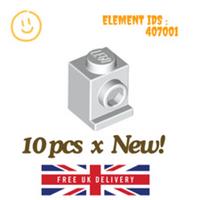 LEGO Part : 10 pcs x 4070 - Bricks 1 x 1 with Headlight and Slot - SELECT COLOUR