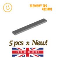 LEGO Part : 5pcs x 4162 - Tile 1 x 8 with Groove - SELECT COLOUR