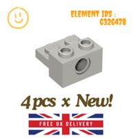 LEGO Part : 4pcs x 73109 - Technic, Brick 1x2 Hole & 1 x 2 Plat - SELECT COLOUR