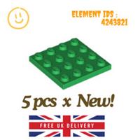 LEGO Part : 5 pcs x 3031 - Plate 4 x 4 - SELECT COLOUR