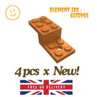 LEGO Part : 4pcs x 11215 / 79180 - Bracket 2x5x1 1/3 with Holes - SELECT COLOUR