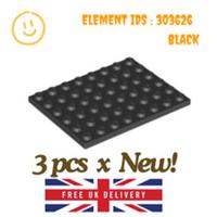LEGO Part : 3 pcs x 3036 - Plate 6 x 8 - SELECT COLOUR