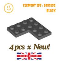 LEGO Part : pcs x 2639 - Plate 4 x 4 Corner - SELECT COLOUR