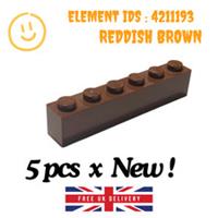 LEGO Part - 5pcs x 3009 - Brick 1 x 6 - SELECT COLOUR