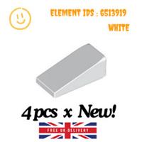 LEGO Part : 4pcs x 5404 - Slope 18 2 x 1 x 2/3 - SELECT COLOUR