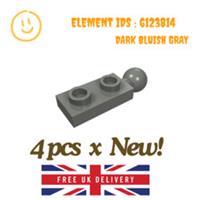 LEGO Part : 4 pcs x 22890 - Plate Special 1x2 with End Towball - SELECT COLOUR