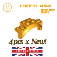LEGO Part : 4 pcs x 35789 - Wheel Arch, Mudguard 2 x 4 x 2 - SELECT COLOUR
