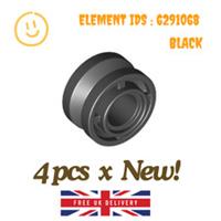LEGO Part : 4pcs x 42610 - Wheel 11 x 8 with Center Groove - SELECT COLOUR