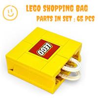 LEGO Inspired - Yellow LEGO Shopping bag 65pcs - Customise Set - All NEW LEGO