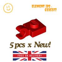 LEGO PART - 5 pcs x 61252 - 1x1 with Clip Horizontal - SELECT COLOUR