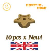 LEGO Part : 10pcs x 11609 Star with Stud Holder - SELECT COLOUR