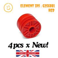 LEGO Part : 4pcs x 55981 - Wheels 18mm (Diameter) x 14mm (Width) - SELECT COLOUR