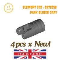 LEGO Part : 4pcs x 57360 - Hinge Cylinder 1x2 Locking 2 Finger - SELECT COLOUR