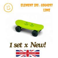 LEGO Part : 1 set x 42511 - Minifigure Accessory Skateboard - SELECT COLOUR