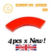 LEGO Part - 4 pcs x 79393 - Tile 3x3 Round Curved Corner - SELECT COLOUR