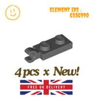 LEGO Part : 4 pcs x 63868 - Plates 1 x 2 with Clip on End - SELECT COLOUR