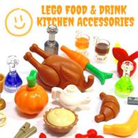 NEW !! LEGO Food & Drink Kitchen Accessories Multi Option Choose Mix & Save