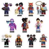 Custom Lego Marvel Spiderman Spider Verse Game Super Hero Mini Figures Toy x 11
