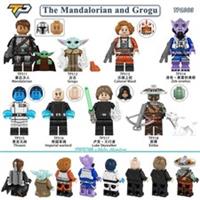 Custom Lego Mandalorian Grogu Movie Baby Yoda Toys Minifigures Jedi Star Wars