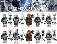 Custom Lego Plo Kloon Clone Troopers Wolf Figure Toys Minifigures Jedi Star Wars