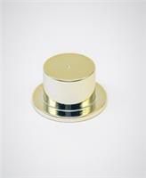 Lego Chrome Gold Top Hat Headgear 3878 New!!