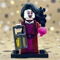 LEGO Halloween - Vampire Dark Red Dress Minifigure twn530 - from set 31167