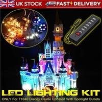 LED Light Lighting Outlets Kit ONLY For LEGO 71040 For Disney Castle UK