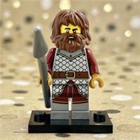 LEGO BAM Castle Knight Minifigure - Male Griffin Warrior with spear