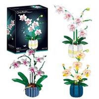 Lego Flowers Bouquet Blocks Bricks Romantic DIY Home Decoration & office Toy