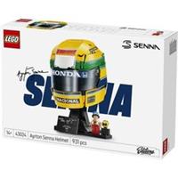 LEGO Editions Ayrton Senna Helmet F1 Display Set 43024 931 Pieces