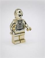 Lego Chrome Gold Star Wars C-3PO SW 30th Anniversary Edition New!!