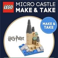 LEGO Exclusive : Make & Take : Harry Potter Micro Castle Age 6+ 43 pcs