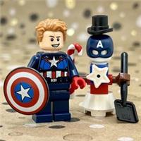 LEGO Marvel Advent 2026 - Captain America Minifigure - sh1156 - 76340