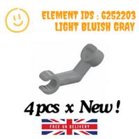 LEGO Part - 4 x 93061 - Arm Skeleton, Bent with Clips at 90 - SELECT COLOUR