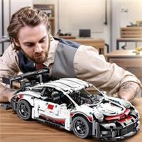 New 1:10 Scale Sports Car Technical Building Blocks Set 1239 PCS New Sealed