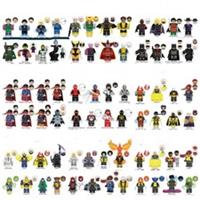 Marvel Avengers Super Hero Custom Lego Minifigures Iron Man Spiderman Toy Loki