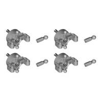 Lego Technic Bricks 4x Wheel Hub CV Cardan Ball Joint Steering 46490 52731 NEW