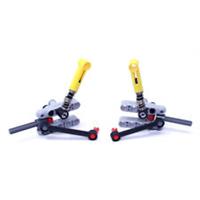 Lego Technic Bricks 20x Steering Suspension Yellow Shock Absorber Arm Parts NEW